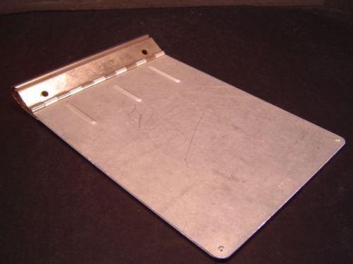 Vintage Metal Clipboard Unique Spring Loaded Flip Top Sta-Open Holder   ..7