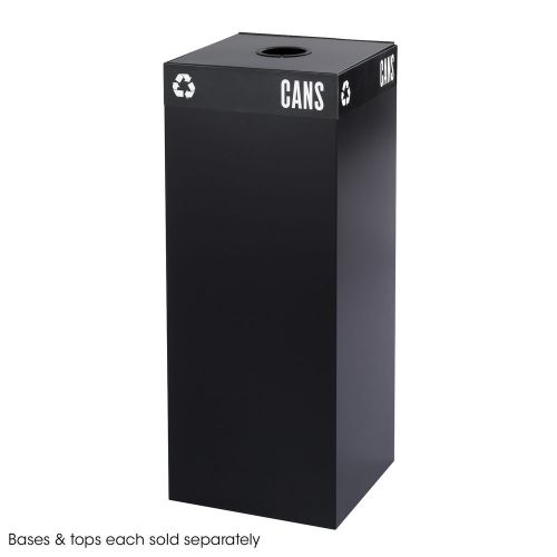 Public Square® Black Base, 37-Gallon