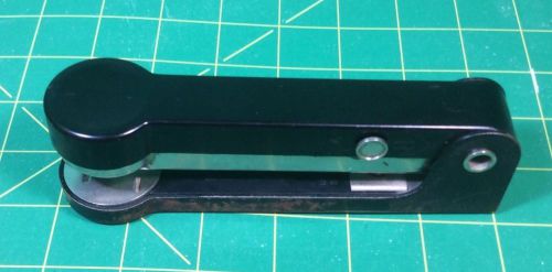 Vintage Modern Design FOLLE 26 STAPLER BLACK STAINLESS Made in DENMARK