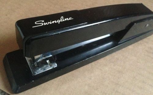 Swingline Stapler Model 747 Black Heavy 7 1/2&#034; Made in USA Vintage Classic