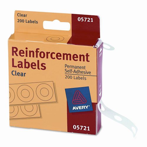 Avery Consumer Products Dispenser Pack Hole Reinforcements, 200/Pack Set of 3