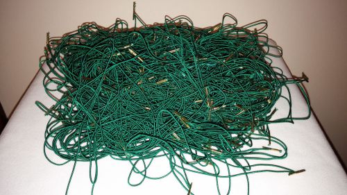 1 LB GREEN ELASTIC RUBBER BAND TIE 18” STRETCH (CHICKEN TURKEY TIES)