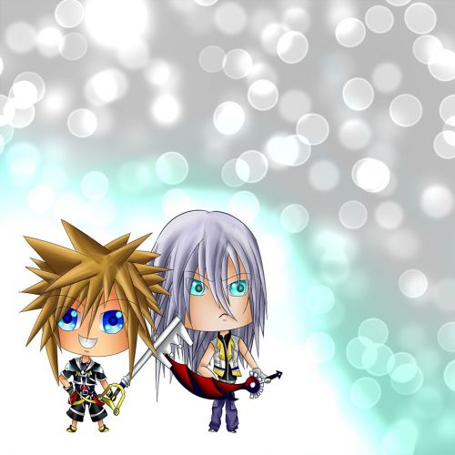 Kingdom Hearts Pad of Sticky Notes Stationary Cute &amp; Useful Sora &amp; Riku