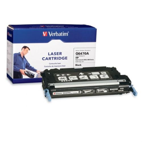 VERBATIM CORPORATION 95476 HP Q6470A BLACK TONER