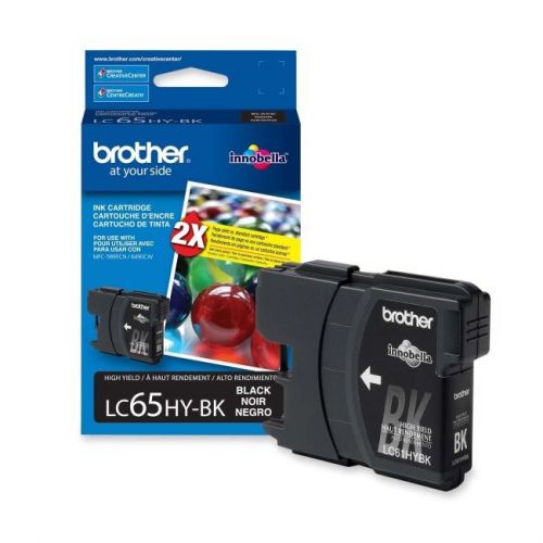 BROTHER INT L (SUPPLIES) LC65HYBK  BLACK INK CARTRIDGE