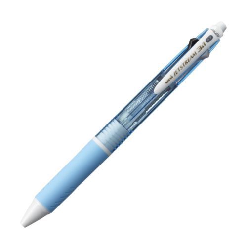 Mitsubishi pencil multi-function pen jetstream lightblue f/s from japan for sale