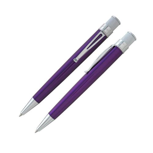 RETRO 51 1951 Tornado capless Rollerball pen PURPLE Lacquer VRR-1317