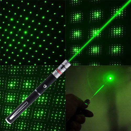2in1 Starry long-range green laser pointer pen stylus pointerPowerful Beam Light