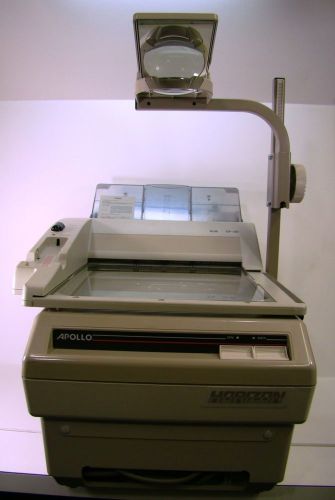 Apollo Horizon Open-Head Overhead Projector 15000 w/bulb Plus DF-20 Feeder