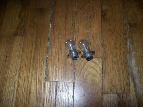 2   NOS EXCITER SOUND REPRODUCER BULB/LAMP GE BFX 4 VOLT 3 WATT 50 HOURS