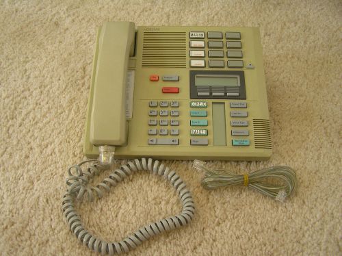 Nortel Norstar Meridian BUSINESS OFFICE PHONE MODEL  NT8B20AB BEIGE NT8B20 AB