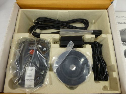 NEW! POLYCOM ViaVideo Webcam VIA VIDEO 2200-10070-01 with CD &amp; Manual NIB!