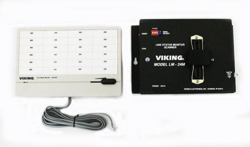 NEW Viking VIKI-VKLM24S Viking 24 Line Status Monitor