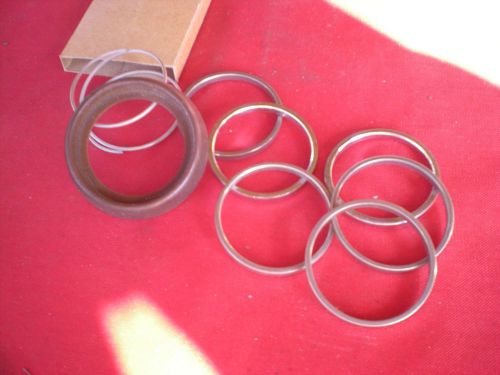 1/8&#034;/3/16&#034; /1/4&#034; spacer rings s steel qty 100 each /sargent trim rings 100 ea