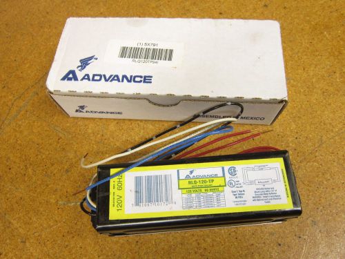 Advanvce RLQ-120-TP Rapid Start Ballast 120V 60Hz NEW