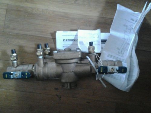 New watts backflow preventer 1 inch m20t-009 brass