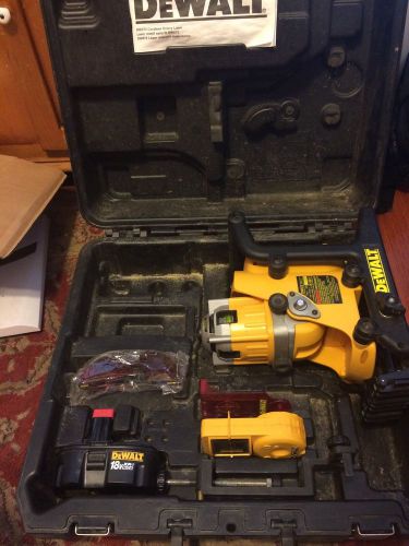 Dewalt dw073 18-volt cordless rotary laser kit for sale