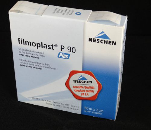 FILMOPLAST P90 PLUS - 2cm x 50m - book repair, hinging and mounting paper tape