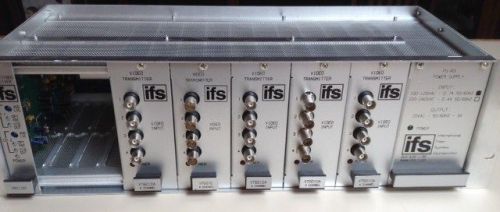 Ifs video rack with vt6010a 4 channel video transmitters for sale