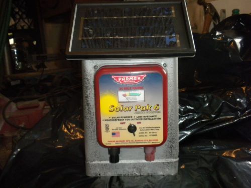 Parmak Solar Powered Electric Fence Charger DF-SP-LI 6V 25 Mile