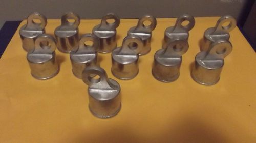 1 3/8&#034; Cast Aluminum Rail Caps for chain link fence end cap