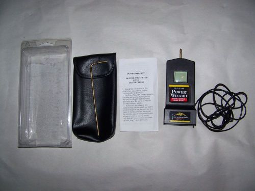 POWER WIZARD DIGITAL VOLT METER FENCE TESTER NEW