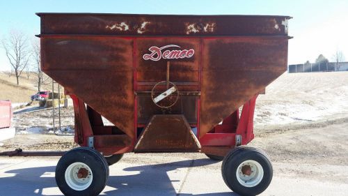 Demco grain dump / hauler / gravity flow trailer / extended tongue /pulls smooth