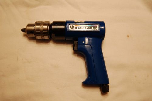 St. Louis Pneumatic 3/8&#034; Air Drill Model SLP-84175 USA Made &#034;Nice&#034;