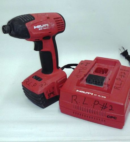 Hilti SID 144-A Cordless Impact Driver 14.4 Volt