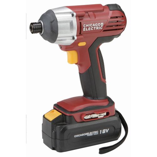 18 Volt Cordless 1/4 in. Hex Impact Driver, 1050 in.lb. Maximum Torque