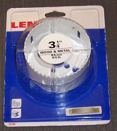 Lenox 12185 k52l  3-1/4&#034; bi-metal hole saw wood/metal for sale