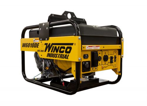Winco - w6010de (5) - 120/240v, 1ph, 45.8/22.9 amps industrial diesel generator for sale
