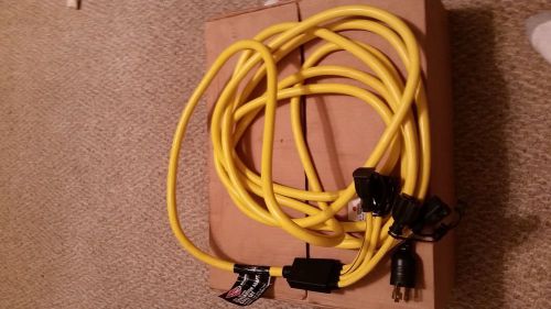 Briggs and Stratton 25ft 30 amp Generator Adapter Cord Set