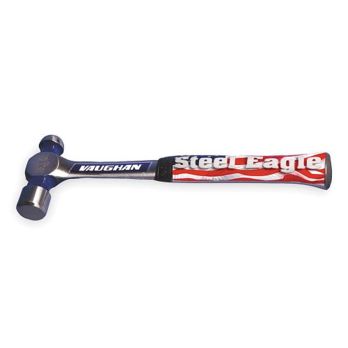 Ball Pein Hammer, Steel Handle, 12 Oz R2012