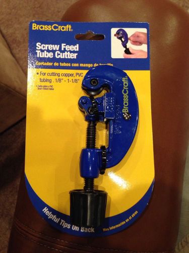 Brasscraft Screw Feed Tubing Cutter T004  Copper PVC New In Package