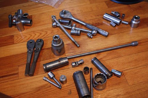 Craftsman Proto Powr-Craft Socket Set Lot Mixed Parts