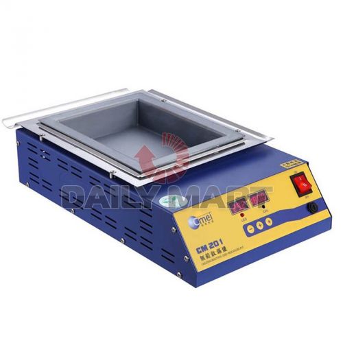 Cm201 lead-free titanium alloy solder soldering pot desoldering bath 1500w 110v for sale