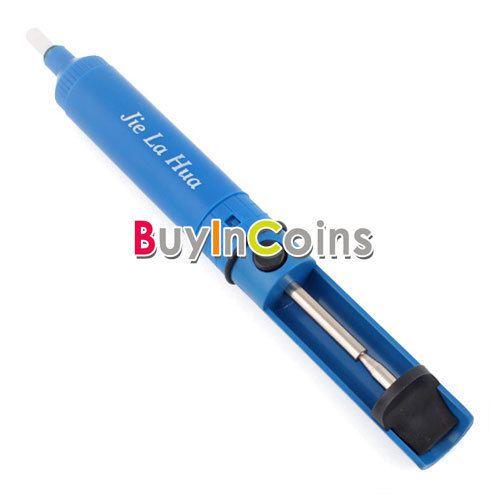 Stable Hot Antistatic Desoldering Pump Sucker Solder Removal Tool Blue