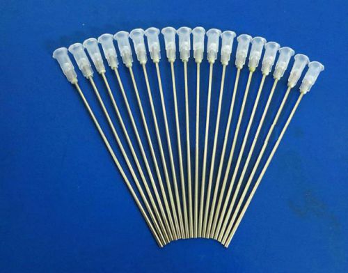 10 pcs blunt dispensing needles syringe needle tips 4&#034;  14ga 100mm for sale