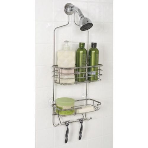 Zenith Stainless Steel Shower Caddy-SS LRG SHOWER HEAD CADDY