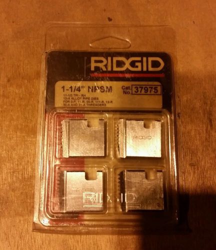 RIDGID PART NUMBER 37975 DIES, 12R 1-1/4 NPSM