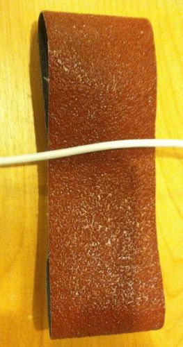 2-1/2&#034; X 16&#034; GatorGrit Aluminum Oxide Sanding Belt- 40 Grit - USA Made