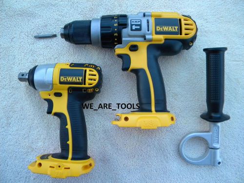 New dewalt dcd970 18v cordless hammer drill,dc820 1/2&#034; impact wrench xrp 18 volt for sale