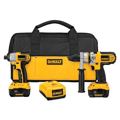 Dewalt dcx4230r recon dcx4230 18v li-ion cordless hammerdrill /impact driver kit for sale