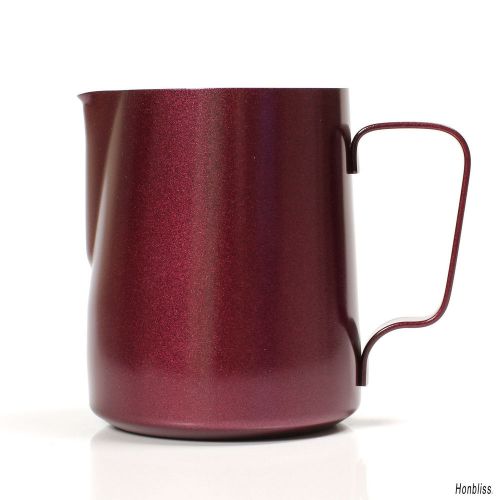 600ml Red Wine Teflon Milk Frothing Pitcher 20oz Milk Frothing Pitcher  LatteArt