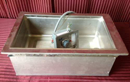 1 well drop in warmer single full pan wells mod-100htd nsf electric heat hot new for sale