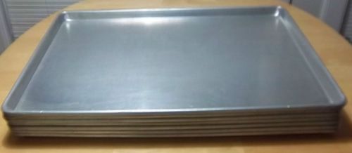 PIZZA / BAKING SHEET PAN FOR RESTAURANTS HEAVY DUTY 19 GAUGE ALUMINUM LOT OF(7)