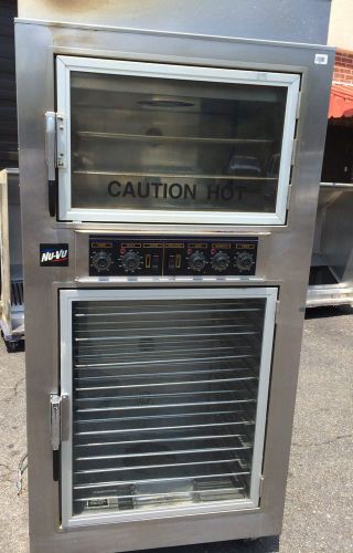 Xlnt nu-vu sub-123 oven/proofer combo unit 208 volts ac 3-ph for sale