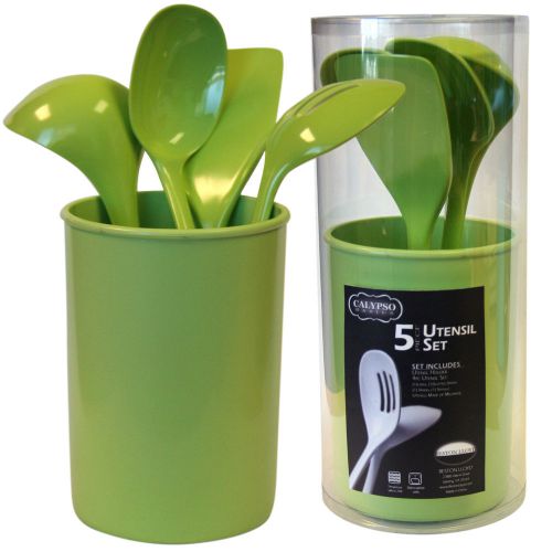 Reston Lloyd Calypso Basic 5 Piece Utensil Set Lime