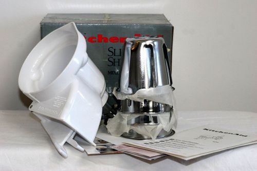 KitchenAid RVSA Slicer Shredder Attachment For Stand Mixer damaged read discrip.